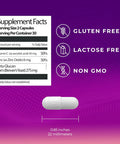 Beta Glucan, Vitamin C And Zinc Supplement Capsules - Immune Support Boost For Women And Men - Gluten Free, Lactose Free, Non-Gmo - 60 Capsules.