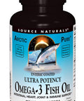 Source s ArcticPure Enteric-Coated Ultra-Potency 850 mg Omega-3 Fish Oil - 120 Softgels