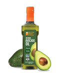BetterBody Foods Refined Avocado Oil, Non-GMO Cooking Oil, Kosher, Keto and Paleo Diet Friendly, Frying, Baking, Avocado Oil, 500 mL, 16.9 Fl Oz