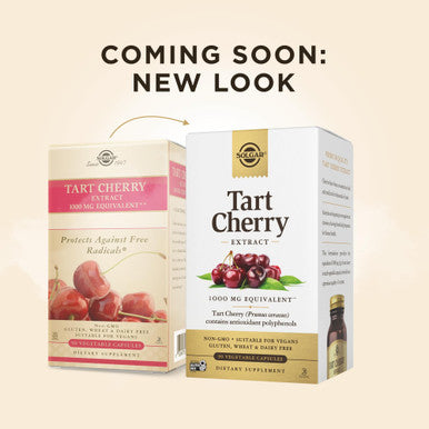 Solgar Tart Cherry - 90 Vegetable Capsules Pack Of 2 - Non-Gmo Vegan Gluten Free Dairy Free Kosher - 180 Total Servings
