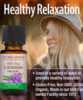 Nature's Answer Esstl Oil Organic Lavender 0.5 oz
