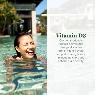 Global Healing Usda Organic Vitamin D3 5000Iu Liquid Supplement Drops For Women & Men- Non-Gmo Helps Support Bones And Immune System. Vegan-Friendly Formula Delivers Active Form Of Vitamin D(2 Fl Oz)