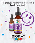 BIORAY Kids NDF Happy, Drop, Peach - 2 fl oz - 1-2 Month Supply