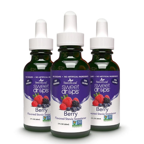 SweetLeaf Sweet Drops Flavored Stevia Liquid Sweetener Organic Stevia Extract Zero Calories Gluten Keto Friendly Non GMO Natural Flavors Sugar Alternative Cola 2 Fl Oz (Pack of 1)