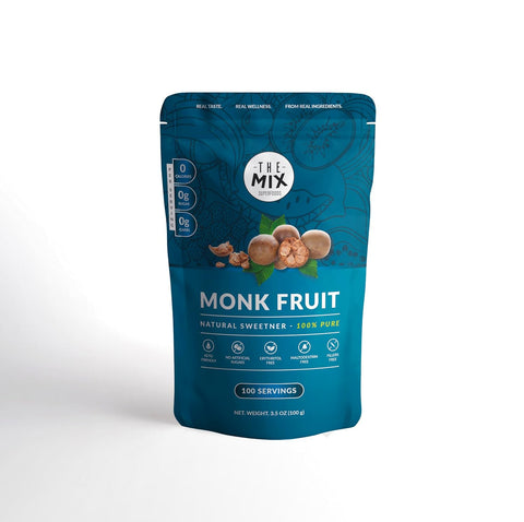The Mix Superfoods, Monk Fruit PURE, NO erythritol, NO artificial, JUST monk fruit 100% (100 g)