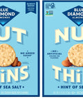 Blue Diamond Almonds Nut-Thins Hint of Sea Salt, 4.25 oz, Pack of 6
