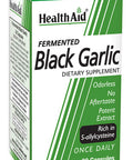 Black Garlic, 30 Ct, Once Daily, Odorless, No Aftertaste, Potent Extract, Rich In S-Allylcysteine, Vegan