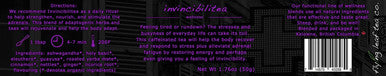 INVINCIBILITEA - 50g plus SMARTEA PANTS Tea - 45g to Help Strengthen the Body and Mind by Re-Energizing the Body