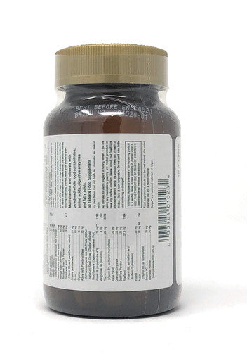 Solgar Earth Source Multi-Nutrient Tablets Providing Whole Food Concentrates 60 Tablets - Contains Vitamins A C E & More - Zinc For Healthy Immune System Support - Vegan Dairy Free - 20 Servings