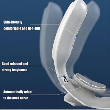 Cbdywvr Vitality Magic Pro 2.0 Neck Massager2025 Upgraded 4-Head Magic Pro 2.0 Neck MassageWith 6 Vibration Modes & 15 Intensity LevelsPromote Muscle Relaxation (White)
