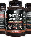 PURE ORIGINAL INGREDIENTS Shiitake Mushroom (365 Capsules), No Magnesium Or Rice Fillers, Always Pure, Lab Verified