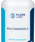 Klaire Labs Mineral-Only Complex - TRAACS Multimineral Formula, Chelated & Hypoallergenic Blend with No Iron (120 Tablets)