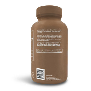 Terra Health Essentials Noofocus - Nootropics Brain Support Supplement With Adaptogenic Mushrooms, Alpha-Gpc, Gotu Kola, L-Theani