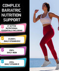 Bariatric Multivitamin With Iron For Women & Men - Post Gastric Bypass Vitamins And Gastric Sleeve Bariatric Iron Vitamin Multivitamins -Non-Gmo, Gluten--One A Day, 30 Bariatric Vitamins Capsules