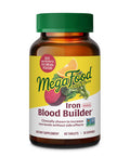 MegaFood Blood Builder Minis - Iron Supplement Clinically Shown To Increase Iron Levels Without - Iron With Vitamin C Vitamin B12 & Folic Acid - Vegan - 60 Tablets (30 Servings)
