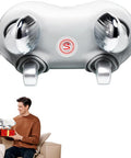 Skg Shiatsu Neck Massager For Pain Relief Deep Tissue,Christmas Gifts For Men Women Dad Mom Neck And Shoulder Massager 4D Electric Kneading Massager With Heating H7