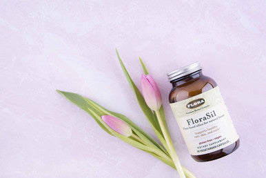 FloraSil for Hair Skin and Nails 180 Capsules Supports Vegan Collagen Keratin Elastin Production for Hair Growth Skin Care Nail Bone Strength