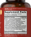 Carlyle Prebiotic Probiotic & Postbiotic | 25 Billion CFU | 50 Powder Pills | Men and Women's Digestive Health | Vegetarian and Non-GMO Supplement