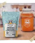 Fermentaholics Usda Organic Loose Leaf Lavender Petals Tea - Perfect For Kombucha Brewing