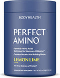 BodyHealth PerfectAmino Powder - BCAA and EAA Powder for Pre and Post Workout - Amino Acid Energy Drink for Men and Women to Support Lean Muscle and Recovery