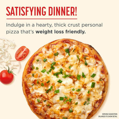 Nutrisystem Thick Crust Pizza, 8ct. Personal Pizzas to Support Healthy Weight Loss