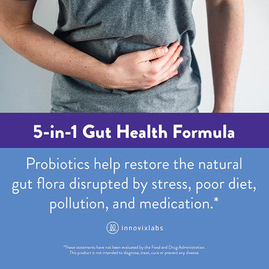 InnovixLabs MultiStrain Probiotic Supplement 50 Billion CFU 60 Pills