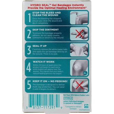 Band-Aid Hydro Seal All Purpose, 10 Count(One Size) Each(Pack Of 5)