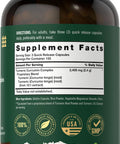 Carlyle Turmeric Curcumin Supplement 2400Mg | 400 Powder Capsules | Non-Gmo, Gluten Free Complex | Tahoe Naturals