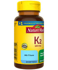 Nature Made Vitamin K2 100 Mcg Healthy Bone Supplements 30 Softgels 30 Day Supply