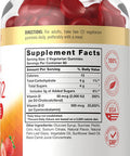 Carlyle Vitamin D3 + B12 Complex Gummies | 120 Count | Vegetarian, Non-GMO, and Gluten Free Formula | Natural Strawberry Flavor Supplement
