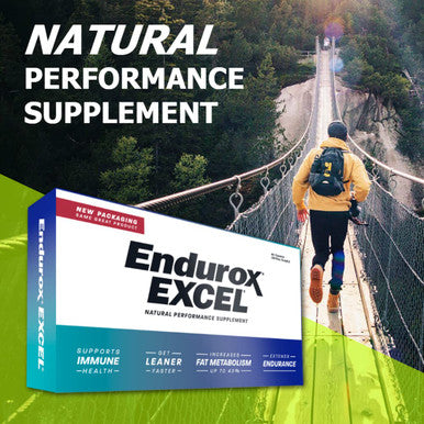 pacific health Endurox Excel Natural Exercise Supplement, Increases Metabolism & Builds Endurance - 60 Caps