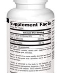 Source s N-Acetyl L-Tyrosine Dietary Supplement - 120 Tablets