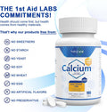 Calcium-Supplement Women-Men Vitamin-D3 Minis-Magnesium - 186Counts Tooth Health Supplement For Adults Calcium 1200 Mg With Vitamin D3,Small And Easy To Swallow,1St Aid Calcium Tablet