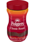 Folgers Instant Coffee Crystals, Classic Roast, 24 Ounces