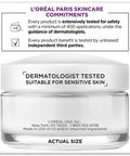 L'Oreal Paris Skincare Wrinkle Expert 55+ Anti-Aging Face Moisturizer with Calcium Non-Greasy Suitable for Sensitive Skin 1.7 fl; oz.