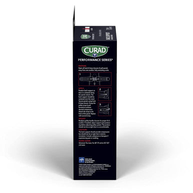 Curad Performance Series Ironman Back Support with Dual-Pulley System Universal Size 1 Count