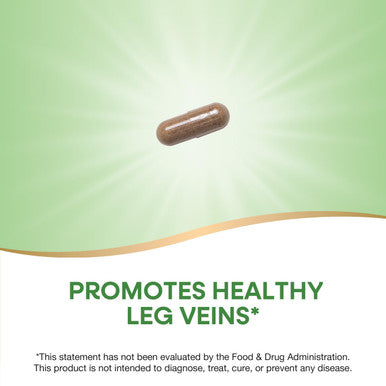 Nature's Way Standardized Horse Chestnut Premium Extract 250 mg per serving 90 Vegan Capsules