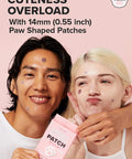 I Dew Care Hydrocolloid Acne Pimple Patch - Timeout Blemish Happy Paws + Tweezer - Tweeze The Day | Precision Stainless Steel, Professional Hair Beauty Tool Bundle
