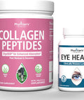 Collagen Peptides Powder Enhanced Absorption Areds 2 Eye Vitamins Clinically Proven LuteMax 2020