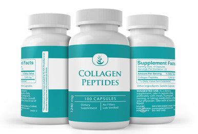 PURE ORIGINAL INGREDIENTS Collagen Peptide, (100 Capsules) Pure, No Additives Or Fillers, Lab Verified