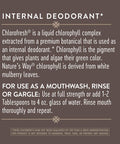 Nature's Way Chlorofresh, Liquid Chlorophyll Concentrate, Internal Deodorant*, Supports Detoxification Pathways*, Mint Flavor, 16 Fl. Oz