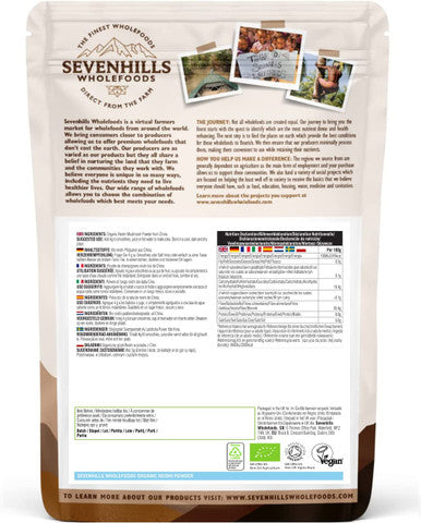 Sevenhills Wholefoods Organic Reishi Mushroom Powder 500g