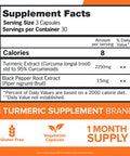 Turmeric Curcumin with Black Pepper Qunol 2250mg Turmeric Extract with 95 Curcuminoids Extra Strength Supplement Enhanced Absorption Supports Healthy Inflammation Response 90 Vegetarian Capsules