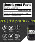 Nutrabio Creatine Monohydrate Unflavored 500g and Whey Protein Isolate Alpine Vanilla Supplement Bundle - Muscle Energy Lean Muscle Growth Recovery and Strength