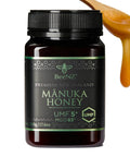 BeeNZ Raw Manuka Honey Packets, Certified UMF 5+ (MGO 83+), New Zealand Honey Packets, Pure, Natural Superfood for On-the-Go Wellness Support, No Sugar Added, Traceable from Hive to Sachet, 12 Pack