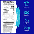 Orgain Grass Fed Clean Protein Shake Vanilla Bean Meal Replacement 11 oz 12 Count Organic Nutritional Shake Sweet Vanilla Bean Meal Replacement 16g Protein 21 Vitamins 11 Ounce 12 Count