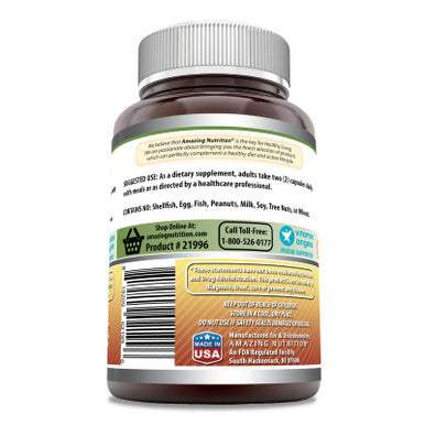 Amazing Formulas Ginseng Complex 1000Mg Of 4:1 Korean Ginseng Extract, 240 Capsules Supplement | Non-Gmo | Gluten Free | Made In Usa