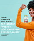 Solgar Vitamin D3 Gummies For Adults 5 000Iu Ultra Potency Vitamin Immune System Support For Women & Men - Tasty Strawberry Flavor Gluten & Gelatin Free Gummy 2 Month Supply 60 Servings 2G Sugar