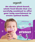 Organifi Kids: Protect - Everyday Immune Support For Kids With Elderberry, Acerola Cherry And Zinc - Berry Flavored Immunity Powder - Plant-Based, Vegan, And No Gluten, Dairy Or Soy - 15 Servings