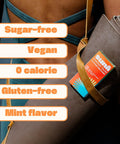 Sunii Energy Gum - Boost In 5 Minutes, 100Mg Caffeine, Stay Alert For Workouts, Study, Work & Travel, 5 Calories, Sugar-& Gluten-Free. Ideal Alternative To Energy Drinks (3 Packs)